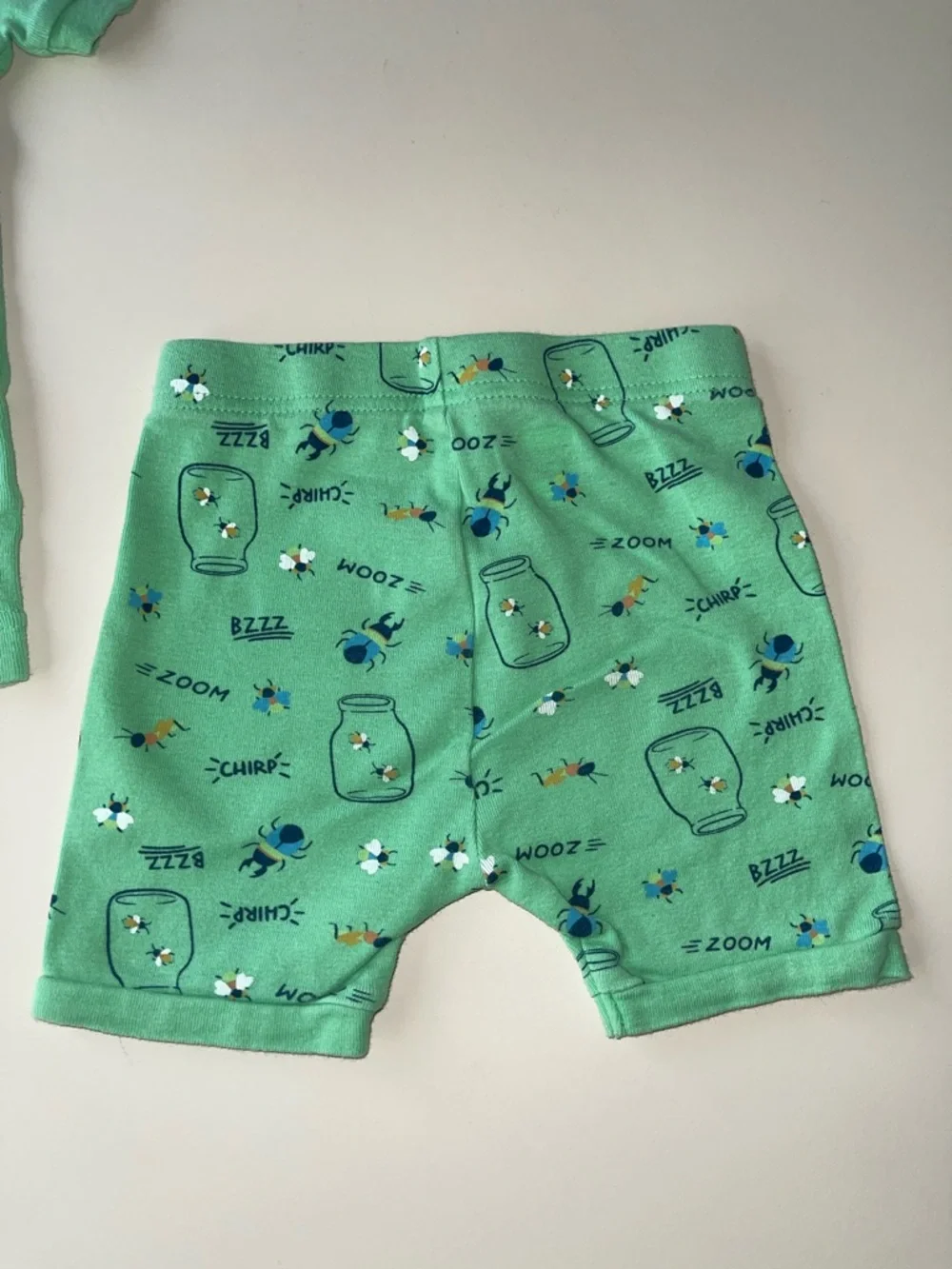 Old Navy Field Notes Bug Graphic Short Sleeve Pajamas 2T - Picture 5 of 9